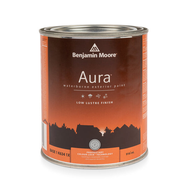 Aura Waterborne Exterior Paint - Low Lustre Finish 634