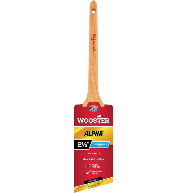Wooster Alpha Firm  Angled Wall and Trim Brush