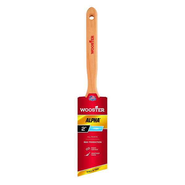 Wooster Alpha Firm  Angled Wall and Trim Brush