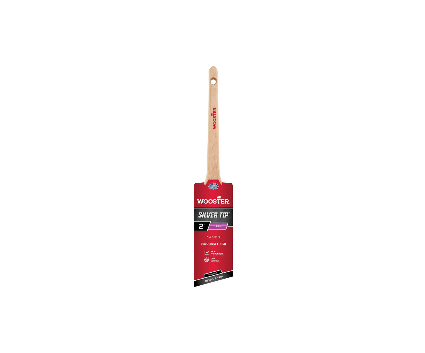 Wooster Silver Tip Soft Angle Brush