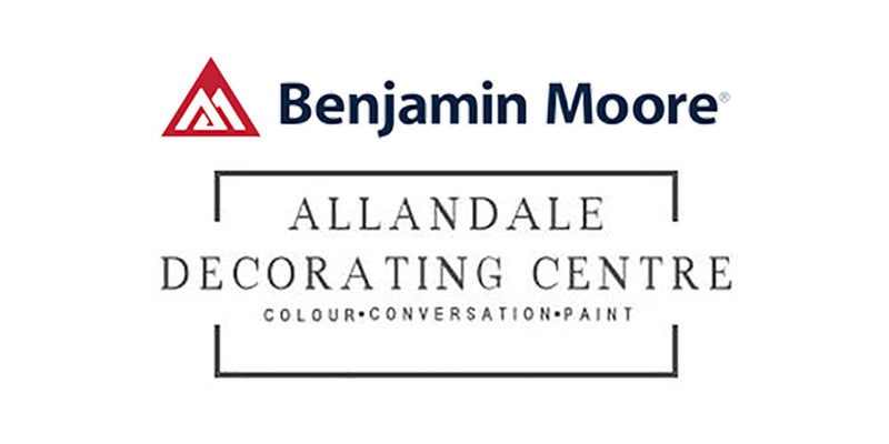 benjamin moore and allandale decorating centre logos