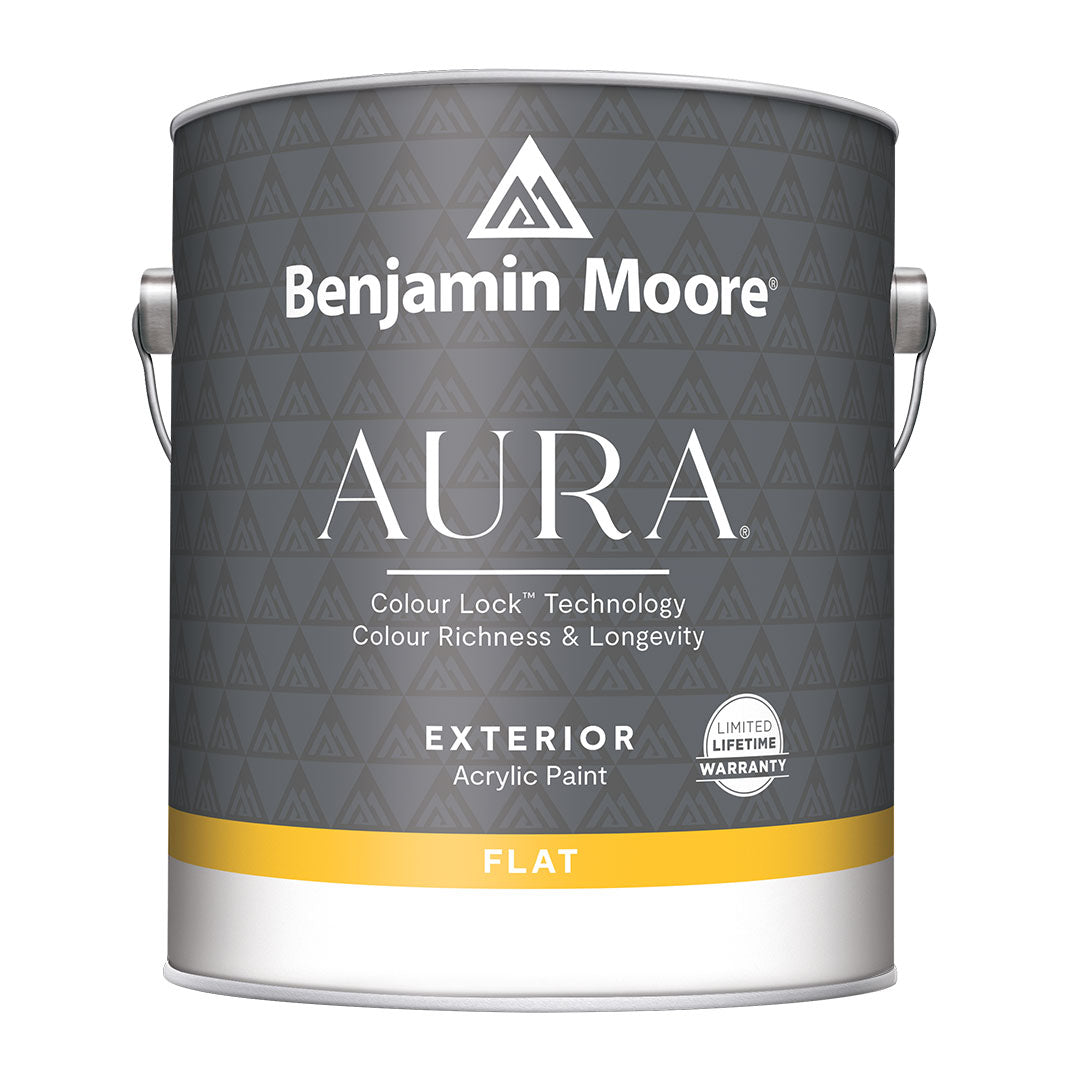 Aura Waterborne Exterior Paint - Flat Finish F629