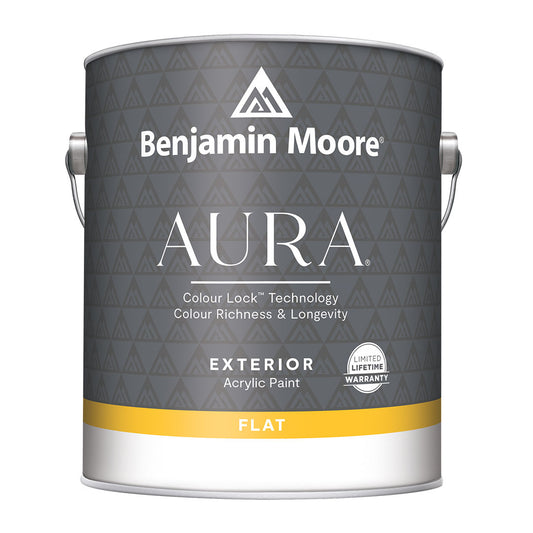 Aura Waterborne Exterior Paint - Flat Finish F629