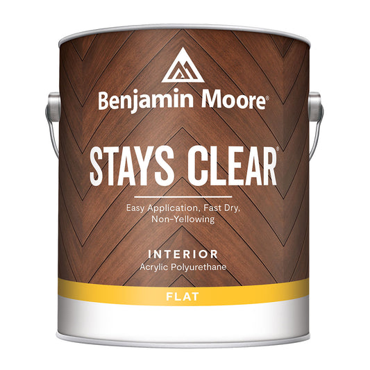 Stays Clear Acrylic Polyurethane - Flat 425