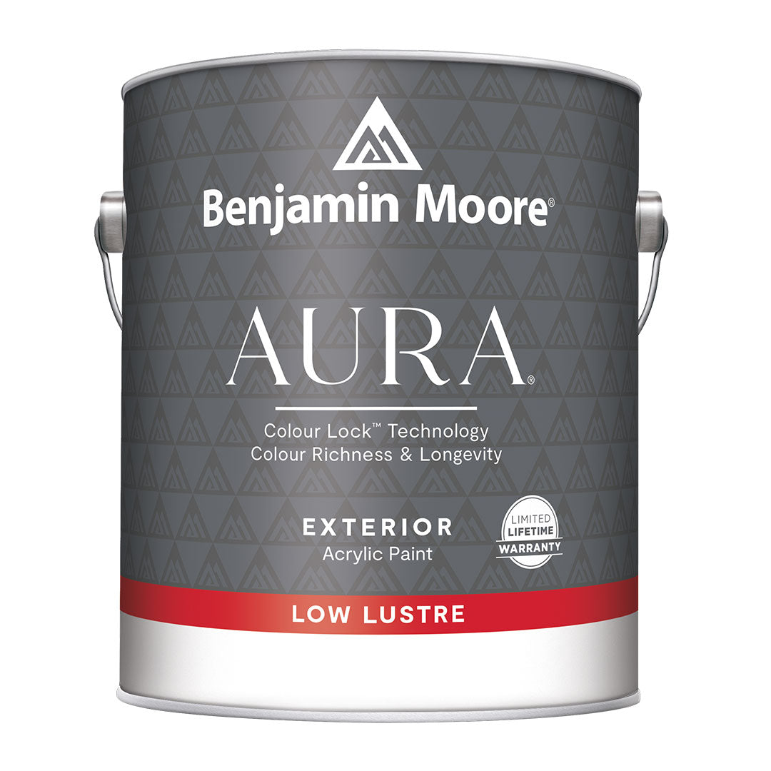 Aura Waterborne Exterior Paint - Low Lustre Finish F634