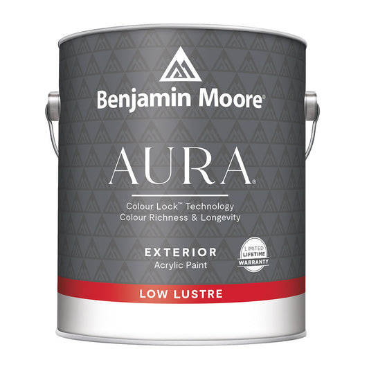 Aura Waterborne Exterior Paint - Low Lustre Finish F634