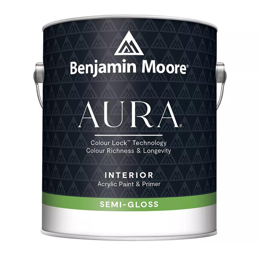 Aura Waterborne Interior Paint - Semi-Gloss Finish F528