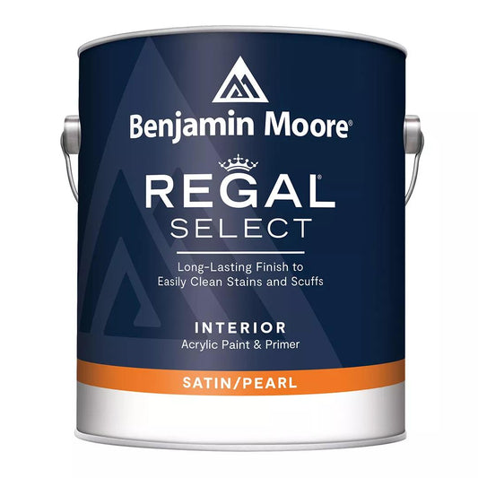 Regal Select Waterborne Interior Paint - Satin/Pearl F550