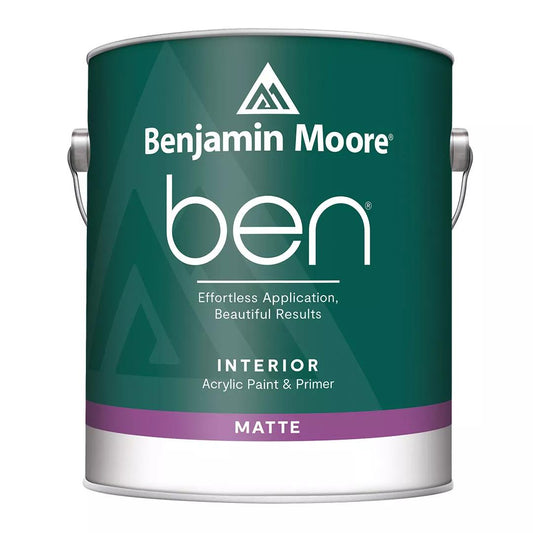 Ben Waterborne Interior Paint- Matte F624