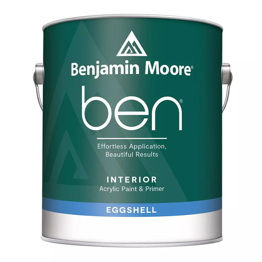 Ben Waterborne Interior Paint- Eggshell F626