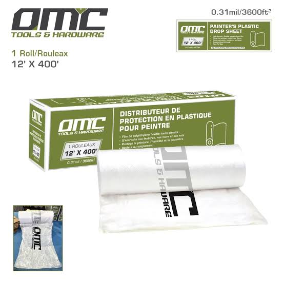 OMC PAINTER PLASTIC-9'X400'