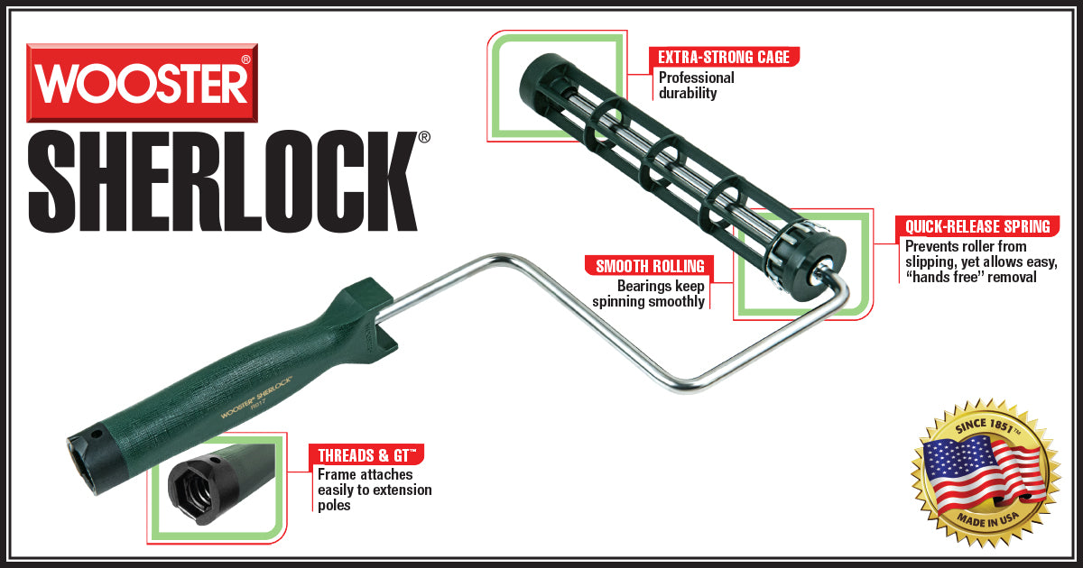 Wooster Sherlock 9 1/2 Inch Cage Frame