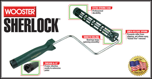 Wooster Sherlock 9 1/2 Inch Cage Frame